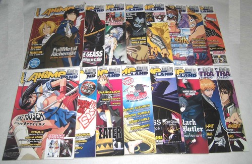 Lot magazines anime land - 16,