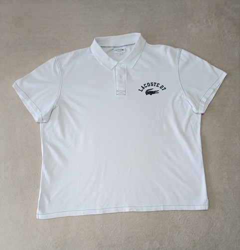Polo lacoste blanc homme - lacoste,