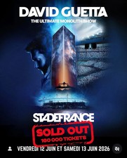 Places de concert David Guetta