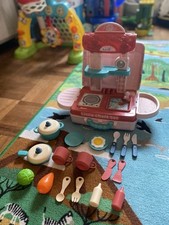 Kids Kitchen Playset Cuisine 26 Pcs w/ Carrying Case Little Moppet plus extra 