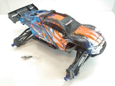 Traxxas E-Revo 2.0 Monster Truck Roller Slider Chassis w/ Body Used (No Electron