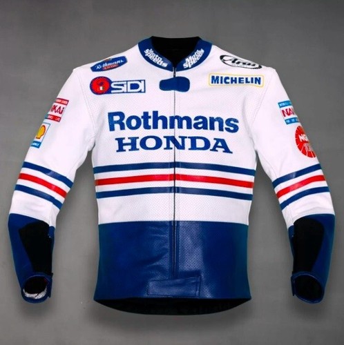 Honda veste cuir motard - honda, en