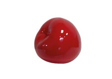 60092 Décoration Pomme En Résine Rouge Diamètre 36 Cm