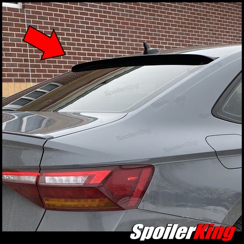 Rear window roof spoiler - rear, visor