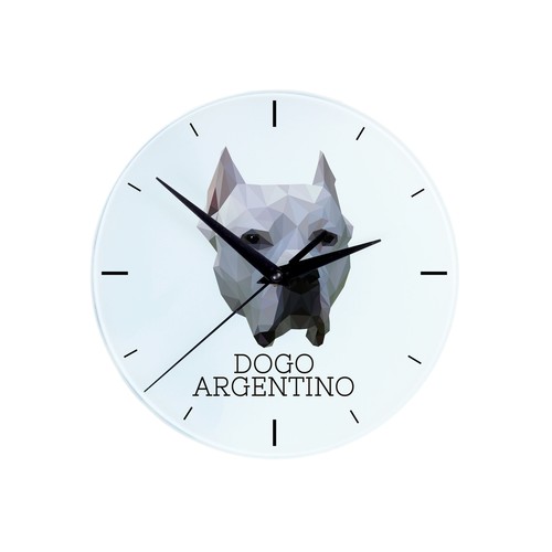 Dogue argentin horloge