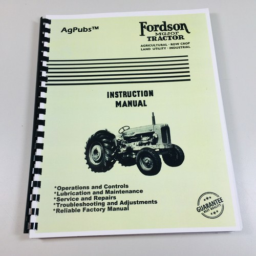 Fordson major tractor - fordson,
