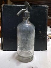 siphon seltz water bottle