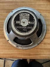Vintage Celestine G12 16 Ohm Modern Lead 70 Speaker Uk