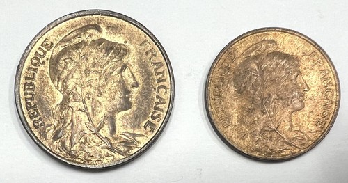 Lot pieces centimes 1899 - pieces,