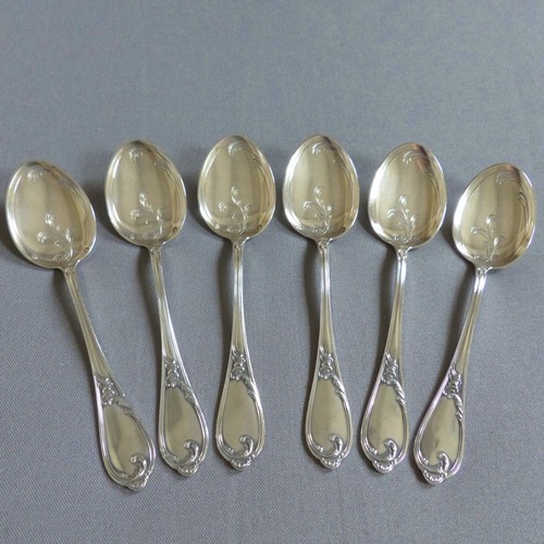 Cuillères glace argent - à,