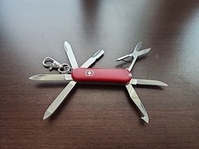 Victorinox Minichamp 58mm Swiss Army Knife - Red, Used, Original Model, Discont