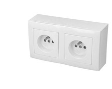 Prise électrique double