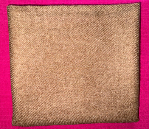 Tissu ancien pure - laine, camel