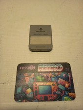 Carte Memoire Memory Card  SONY PLAYSTATION 1 (PS1) SCPH - 1020 Grise Grey 