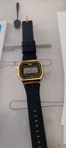 Montre femme ice - noire, cadran