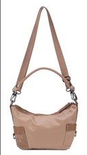 GEORGE GINA & LUCY Basic Nylon Wia Bag Sac  31 cm Tan Crossbody Lightweight 