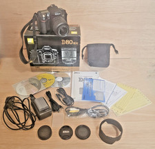 Boxed Nikon D80 Digital SLR Camera Kit / 18 - 135mm Lens Kit / Complete W Manual