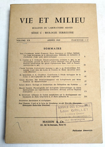 Vie milieu laboratoire - vie, et