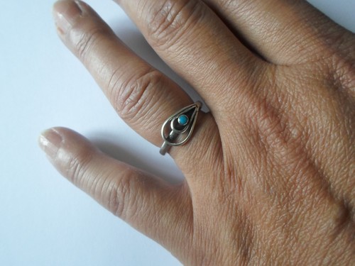 Bague argent massif - bague, en