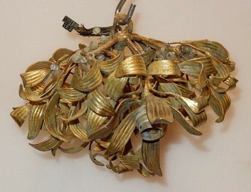 1900 lustre boule gui - boule,