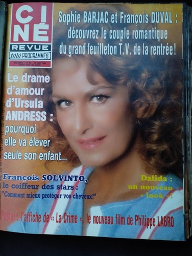 1983 magazine cine revue - cine, "
