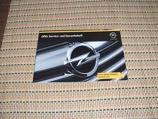 Opel Service Booklet V 5/2014 New