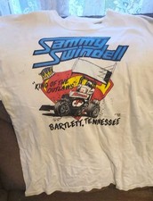 1982 Sammy Swindell King Of The Outlaws Sprint Car T-shirt  Size XL