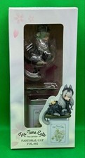 British Shorthair Tea Time Cats DLC Series Pastoral Cat Vol.002 PVC & ABS Figure
