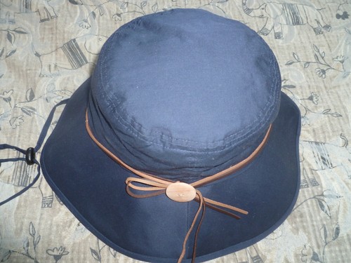 Chapeau larges bors bleu - chapeau,