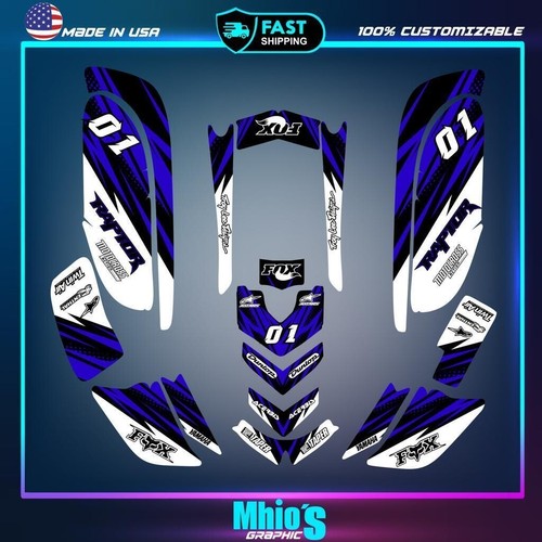 Yamaha raptor 660 kit graphics - raptor,