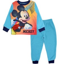 Pyjama garçon. Couleur bleu marine.Mickey (modèle N°3)  , Taille 6 ans