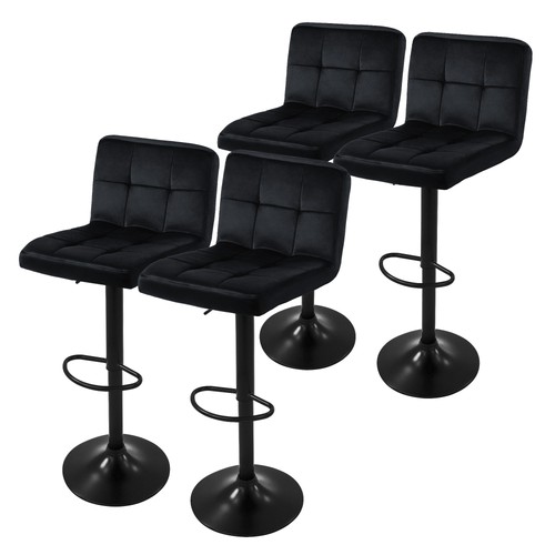 Chaise bar pivotante à - 4x,