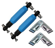 2 Kit Amortisseurs de Roue Bleu avec Support 1350 2700kg Remorque Axis pour Alko