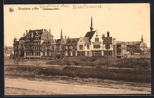 Old postcard Bredene-sur-Mer, Martin Sanatorium 1936 