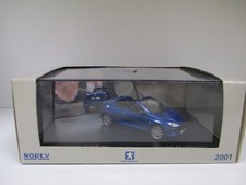 PEUGEOT 206 CC Bleu Blue Blau Coupé Cabriolet par NOREV 472624 au 1/43