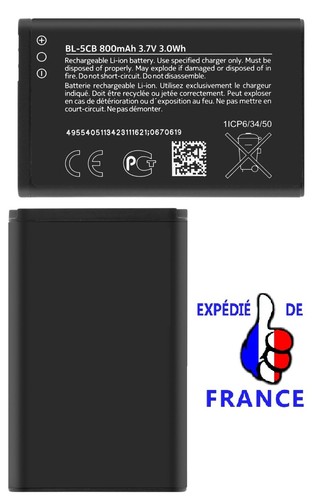 Batterie pour nokia 5cb - nokia, bl-5cb