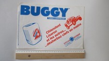Large Vintage Shop Weedkiller Sticker BUGGY Turbo Compressed 20cm / 30cm