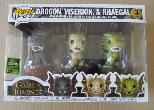 Funko pop drogon viserion - viserion, &