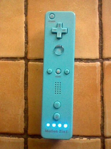 Manette nintendo wiimote bleu - nintendo,