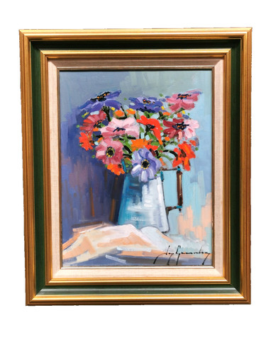 Painting signed guy - guy, legendre