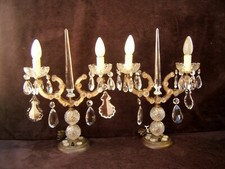 ancienne lampes paire de