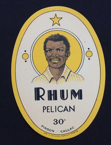 Ancienne étiquette rhum - ancienne,