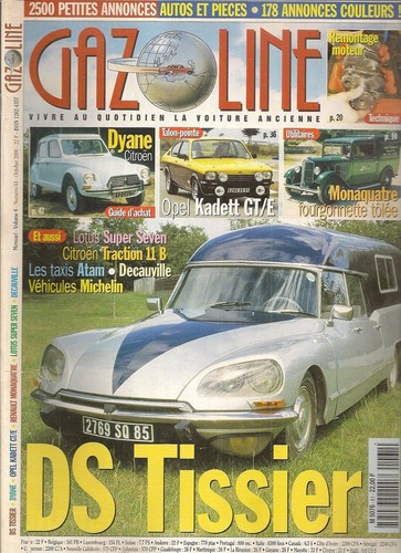 Gazoline citroen tissier - 61, ds