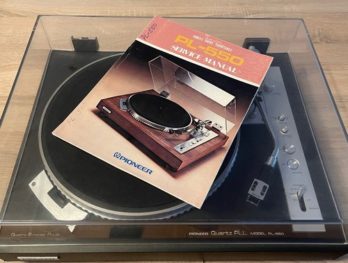 Pioneer 550 turntable pl - turntable,