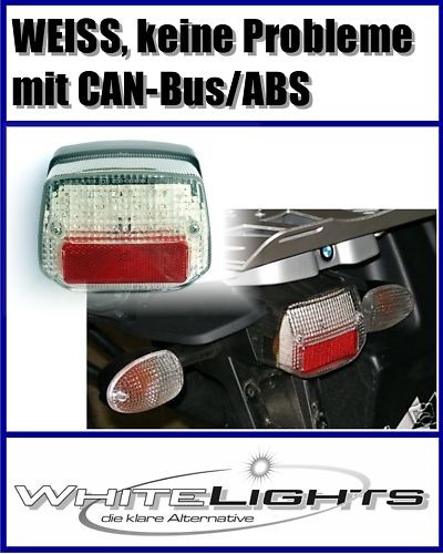 Feu arrière led blanc bmw - feu,