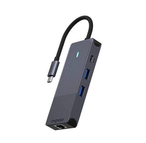 Rapoo ucm 2004 usb c - rapoo, 8-in-1