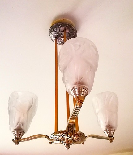 Lustre art déco années - art, 20-30