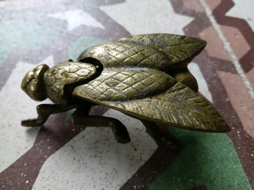Cendrier vintage laiton - cendrier, en