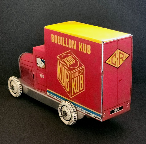 Jouet camionnette publicitaire - camionnette,