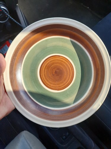 Assiette vintage gien - assiette, france